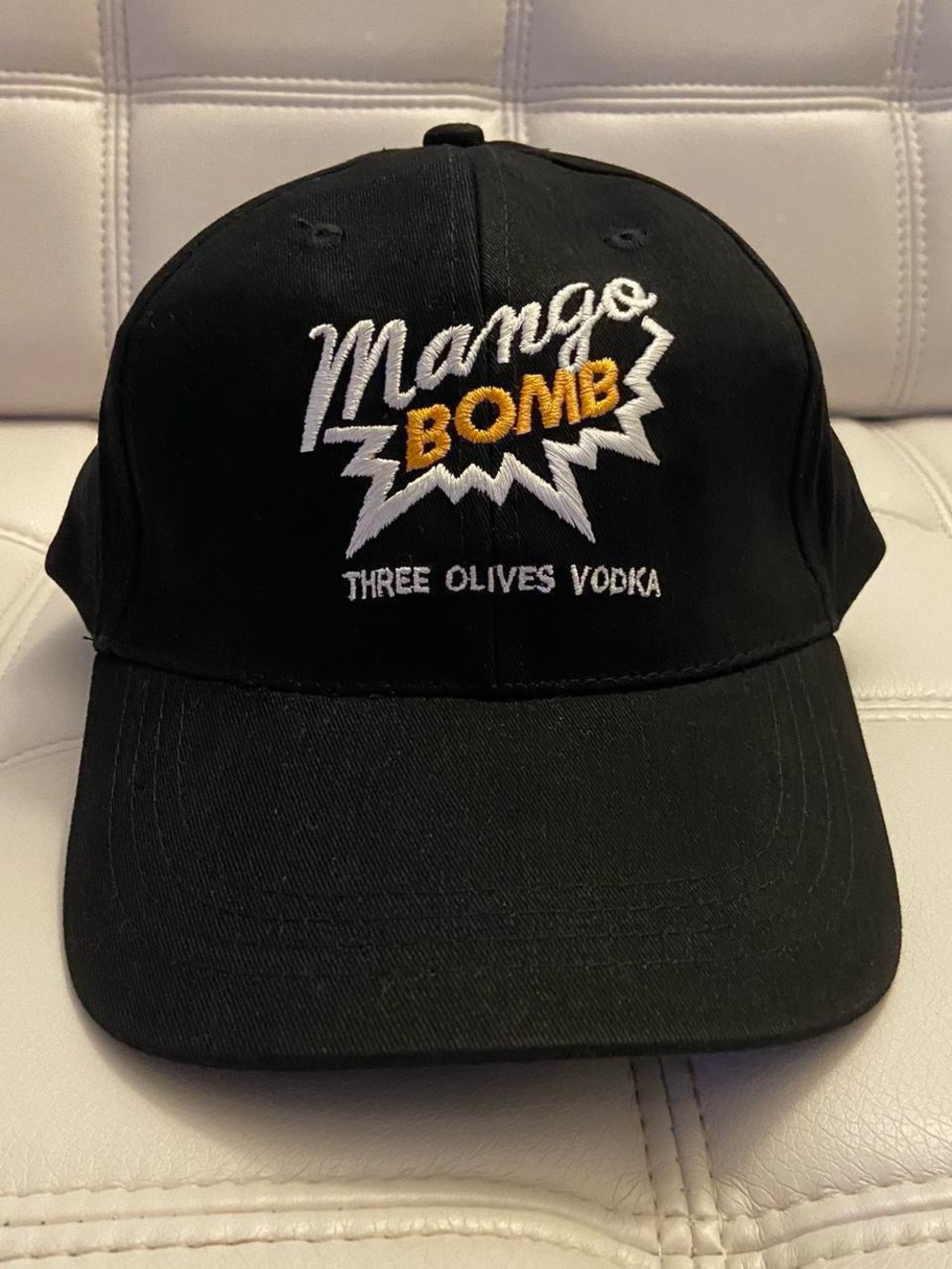 Mango Bomb Vodka Bar Hat Brand New